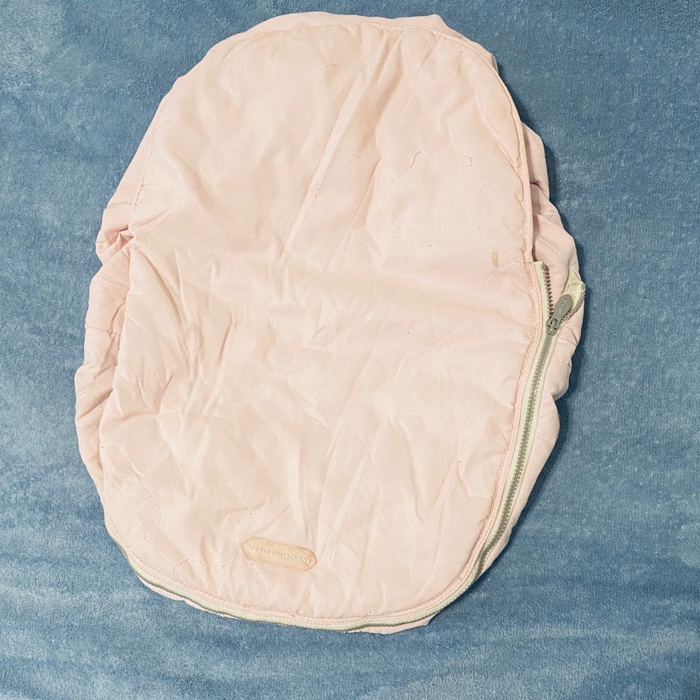 Infant winter carrier cover